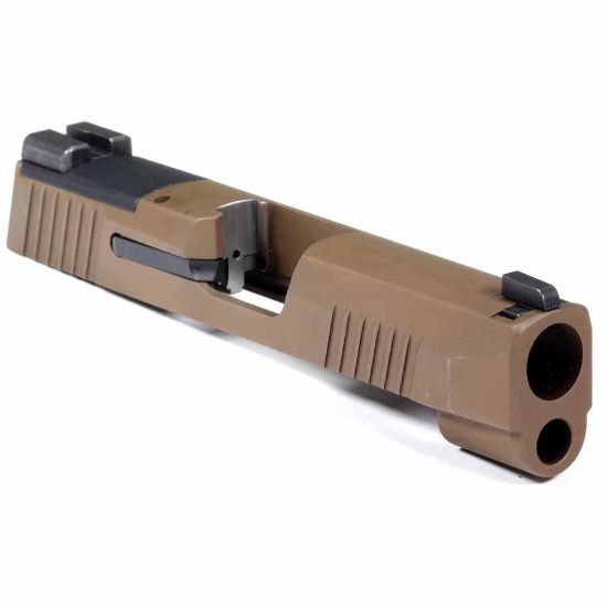 Picture of SIG P365XL SLIDE ASSEMBLY COYOTE XRAY3 NIGHT SIGHTS, COMPATIBLE W/ 3.7" 9MM BARREL