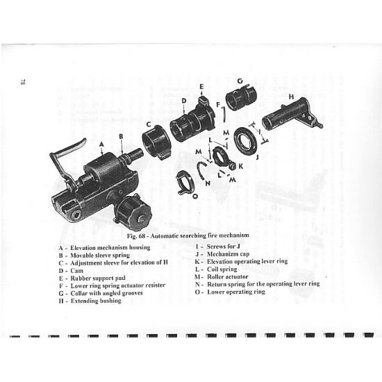 Picture of YUGOSLAVIA M53/MG42 ARMORER'S MANUAL, YUGO MILITARY ISSUE IN ENGLISH