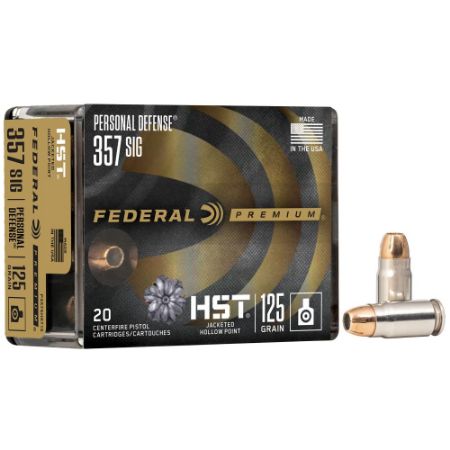 Picture of FEDERAL PD HST 357 SIG 125GR JHP, 20RD BOX