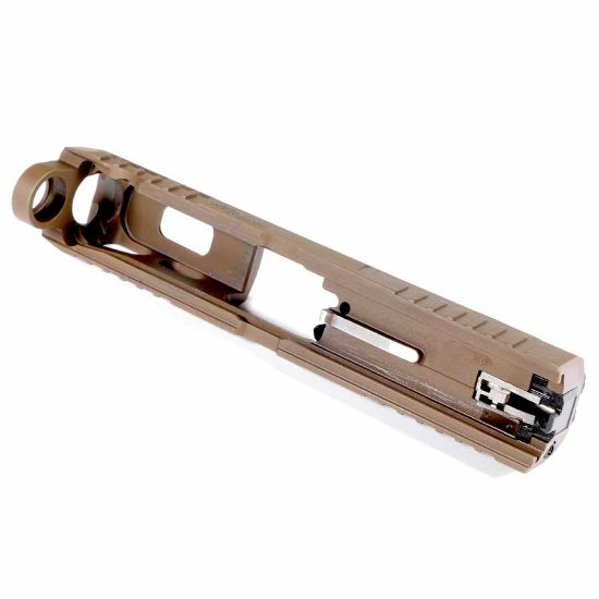 Picture of SIG P320 SERIES PRO-CUT SLIDE ASSEMBLY COYOTE 3.6", XRAY3 SIGHTS, R2 OPTICS READY