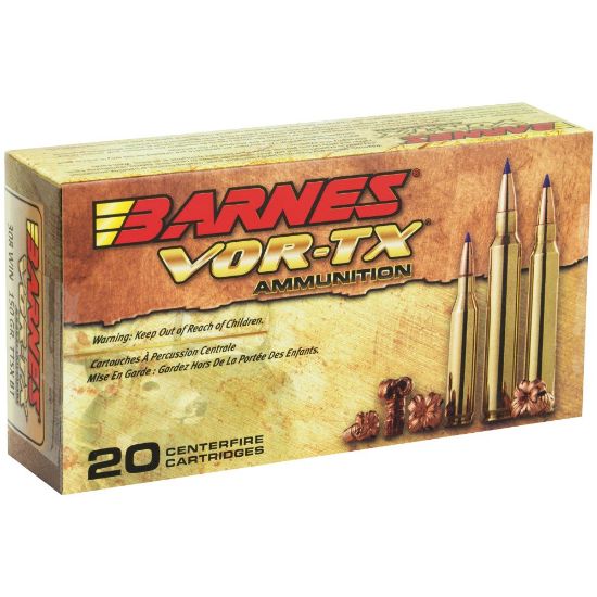 Picture of BARNES 308 WIN 150GR TTSX-BT VOR-TX, 20RD BOX