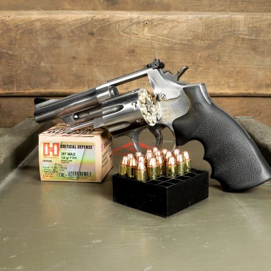 Picture of HORNADY CRITICAL DEFENSE 357 MAGNUM 155GR FTX FLEXTIP, 25RD BOX