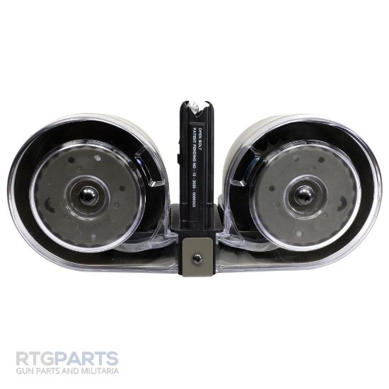 Picture of RWB AR15 100RD DOUBLE DRUM MAG WITH POUCH, ODG