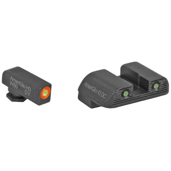Picture of GLOCK OEM BOLD NIGHT SIGHTS BY AMERIGLO, FITS GEN3/4 G17 19 22 23 24 26 27 33 34 35 37 38 39