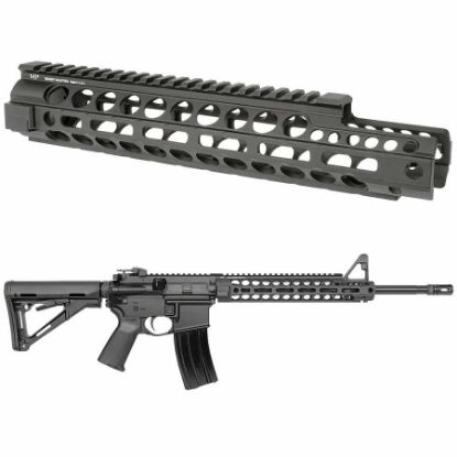 Picture of MIDWEST INDUSTRIES AR15 TWO-PIECE MID-LENGTH EXTENDED FREE FLOAT M-LOK HANDGUARD