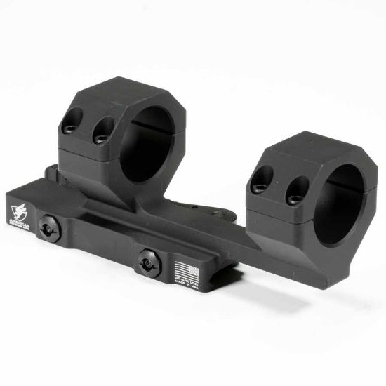 Picture of AMERICAN DEFENSE AD-DELTA-C-30-STD 30MM SCOPE MOUNT, BLACK, PERFECT FOR FNH SCAR