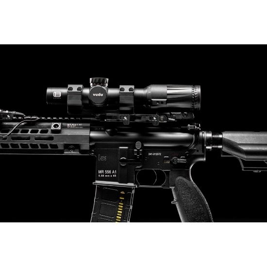 Picture of AMERICAN DEFENSE AD-DELTA-C-30-STD 30MM SCOPE MOUNT, BLACK, PERFECT FOR FNH SCAR