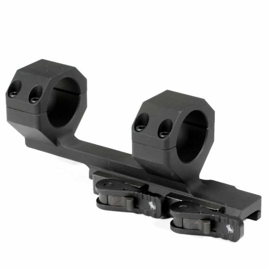 Picture of AMERICAN DEFENSE AD-DELTA-C-30-STD 30MM SCOPE MOUNT, BLACK, PERFECT FOR FNH SCAR