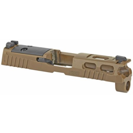 Picture of SIG P320 SERIES PRO-CUT SLIDE ASSEMBLY COYOTE 3.9", XRAY3 SIGHTS, R2 OPTICS READY