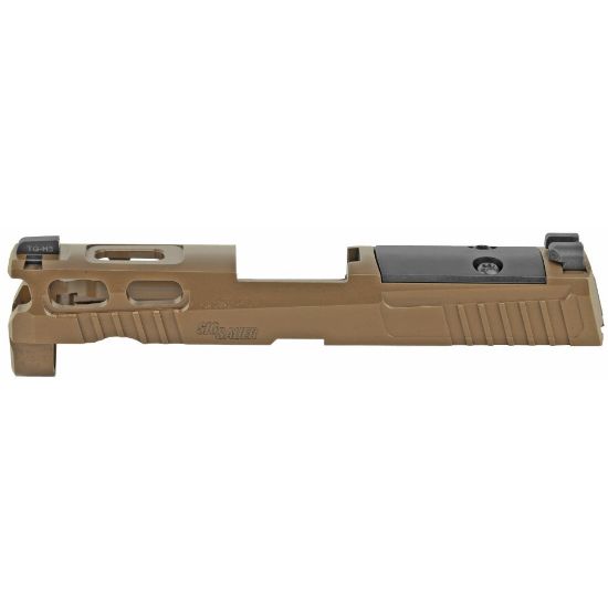 Picture of SIG P320 SERIES PRO-CUT SLIDE ASSEMBLY COYOTE 3.9", XRAY3 SIGHTS, R2 OPTICS READY