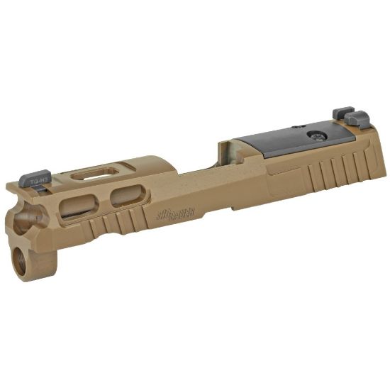 Picture of SIG P320 SERIES PRO-CUT SLIDE ASSEMBLY COYOTE 3.9", XRAY3 SIGHTS, R2 OPTICS READY