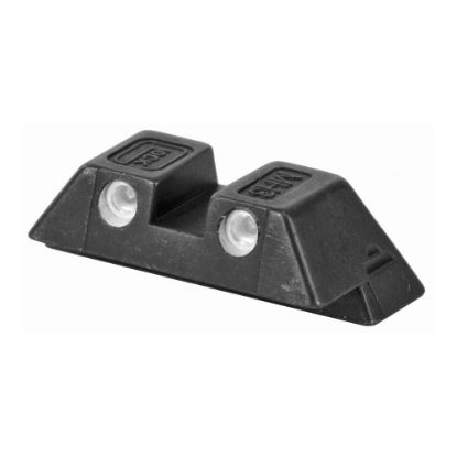 Picture of GLOCK OEM REAR NIGHT SIGHT 6.9MM, FITS GLOCK 20/21/29/30/36, GREEN DOTS