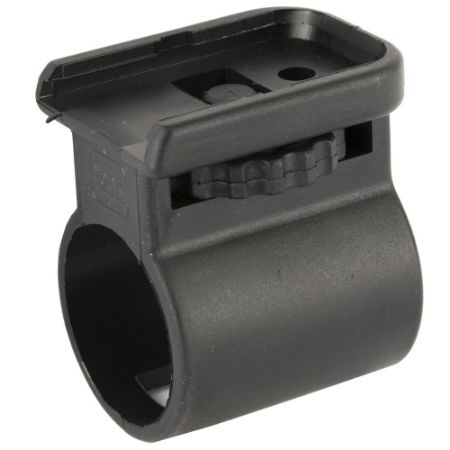 Picture of GLOCK OEM MAG FLOORPLATE WITH MINI FLASHLIGHT HOLDER, FITS G17 19 22 23 24 26 27 31 32 33 35 36 37 38 39
