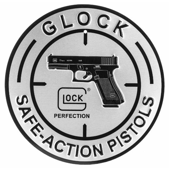 Picture of GLOCK OEM 12 INCH ALUMINUM SAFE ACTION PROMO SIGN