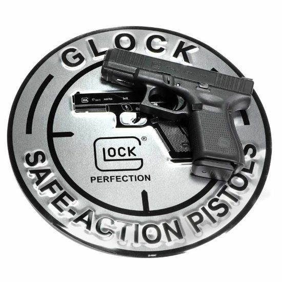 Picture of GLOCK OEM 12 INCH ALUMINUM SAFE ACTION PROMO SIGN
