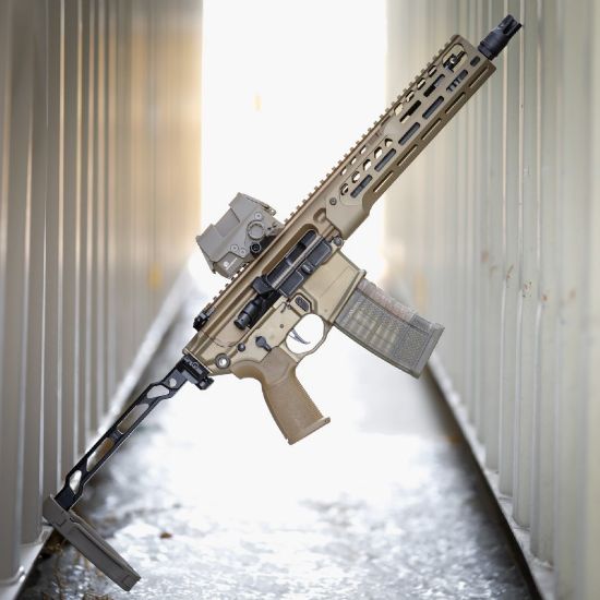 Picture of GEAR HEAD WORKS TAILHOOK MOD 1 PISTOL BRACE, FDE