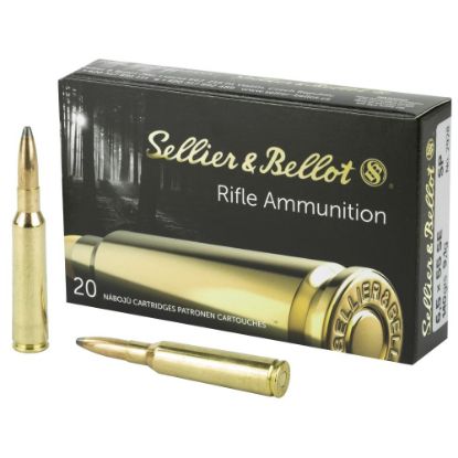 Picture of S&B 6.5X55MM SWEDISH 140GR SP, 20RD BOX