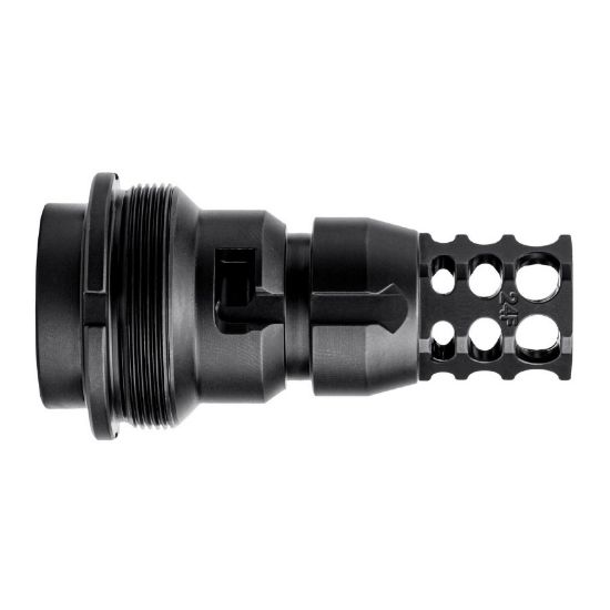 Picture of JMAC CUSTOMS 360 MUZZLE BRAKE 24-1.5 FACEMOUNT, KEYMOUNT (KEYMICRO)