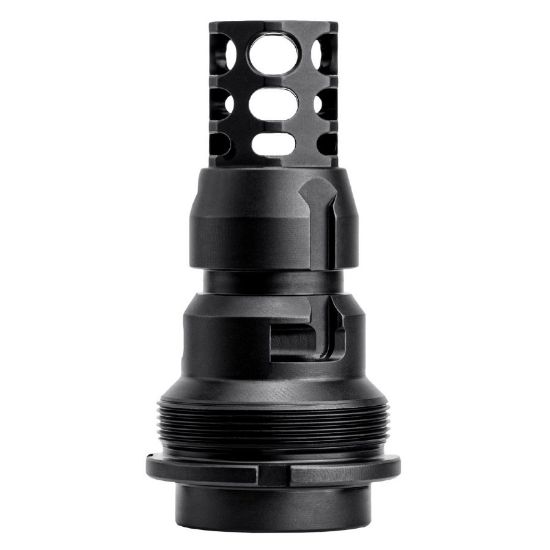 Picture of JMAC CUSTOMS 360 MUZZLE BRAKE 24-1.5 FACEMOUNT, KEYMOUNT (KEYMICRO)