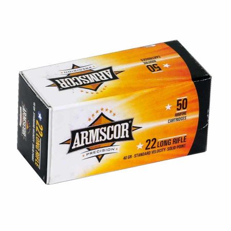 Picture of ARMSCOR .22LR 40GR SOLID POINT, 50RD/BOX
