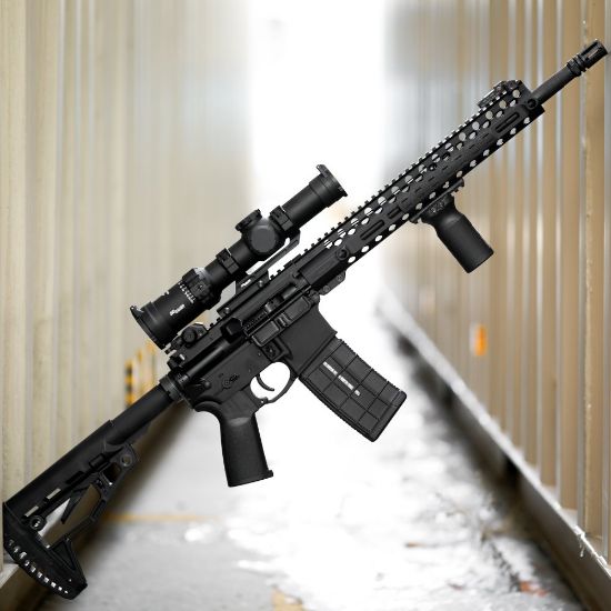Picture of SIG TANGO MSR LPVO 1-10x28 SFP, 34MM TUBE, MSR-BDC10 ILLUMINATED MOA RETICLE, BLACK