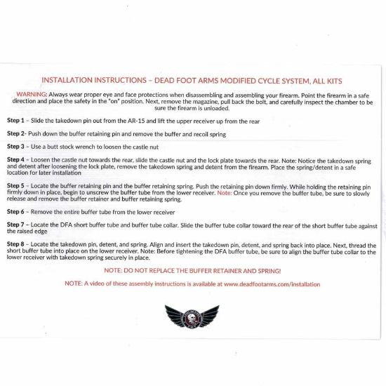 Picture of GEAR HEAD WORKS 4 INCH SCW TAILHOOK PISTOL BRACE, RIFLE CALIBER