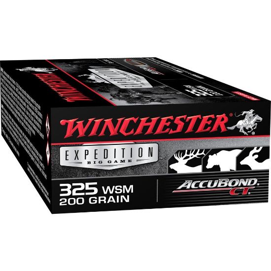 Picture of WINCHESTER EXPEDITION BIG GAME 325 WSM 200GR ACCUBOND CT, 20RD/BOX