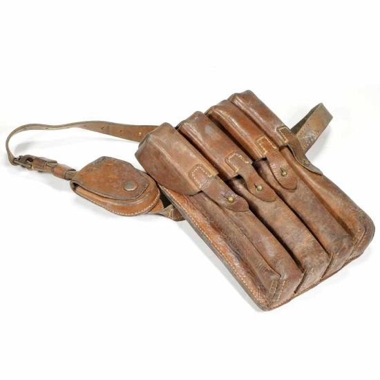 Picture of YUGO M56 LEATHER MAGAZINE POUCH, GREAT FOR PPSH41 M49/57