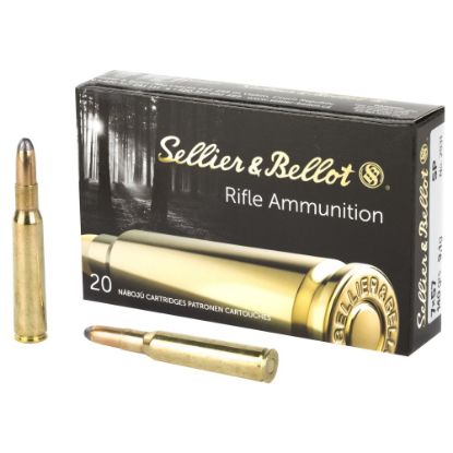 Picture of S&B 7X57MM MAUSER 140GR SP, 20RD BOX
