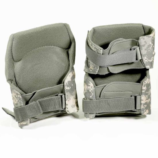 USGI ACU Camo Knee Pads New, Size Large, AT-Digital, BIN-44, RTG Parts