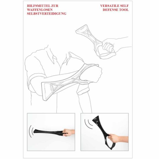 Picture of AUSTRIAN MADE BUBITS TYPE G1 GLOCK PISTOL STABILIZING BRACE & PERSONAL DEFENSE TOOL