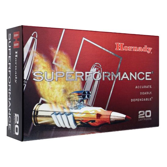 Picture of HORNADY SUPERFORMANCE 25-06 REM 90GR CX, 20RD/BOX