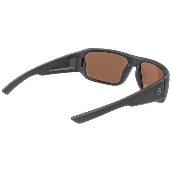 Picture of MAGPUL INDUSTRIES RIFT EYEWEAR, POLARIZED, BLACK FRAME, BRONZE / BLUE MIRROR