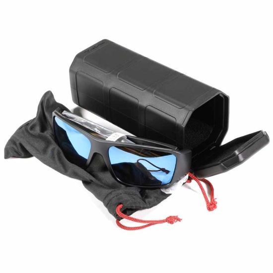 Picture of MAGPUL INDUSTRIES RIFT EYEWEAR, POLARIZED, BLACK FRAME, BRONZE / BLUE MIRROR