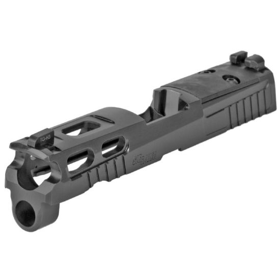 Picture of SIG P320 SERIES PRO-CUT SLIDE ASSEMBLY, XRAY3 SIGHTS, R2 OPTICS READY, 3.9 INCH, BLACK