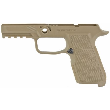 Picture of WILSON COMBAT SIG P320 GRIP MODULE, COMPACT, NO MANUAL SAFETY, TAN