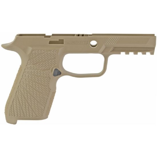 Picture of WILSON COMBAT SIG P320 GRIP MODULE, COMPACT, NO MANUAL SAFETY, TAN