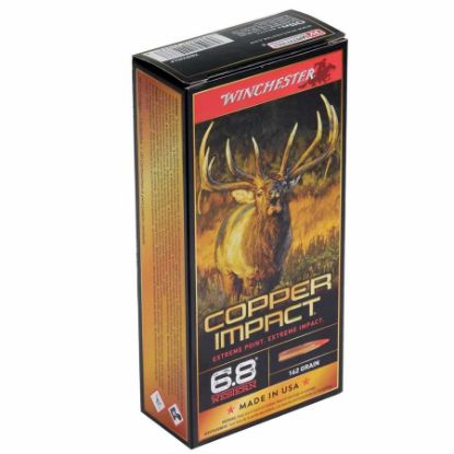 Picture of WINCHESTER COPPER IMPACT XP 6.8 WESTERN 162GR LF 20RD/BOX