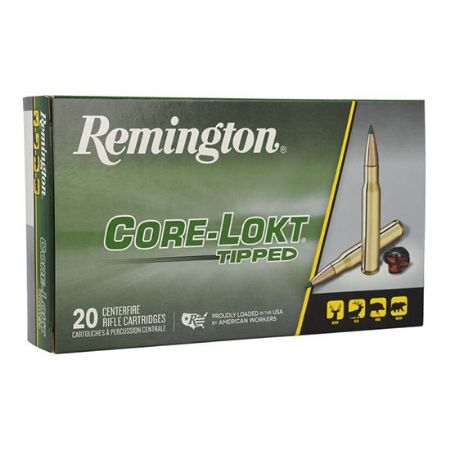 Picture of REMINGTON CORE LOKT 243WIN 95GR TIPPED 20RD/BOX