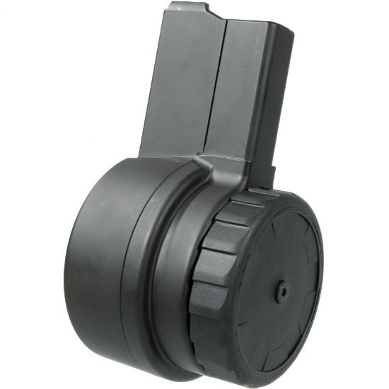 Picture of WARRIOR SYSTEMS W15 50RD AR15/M4 DRUM MAGAZINE, BLACK
