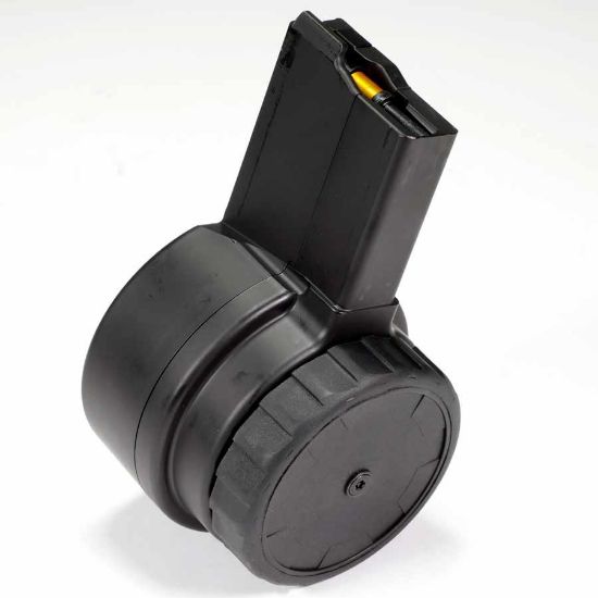 Picture of WARRIOR SYSTEMS W15 50RD AR15/M4 DRUM MAGAZINE, BLACK