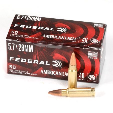 Picture of FEDERAL AMERICAN EAGLE 5.7X28MM, 40GR, 50RD / BOX