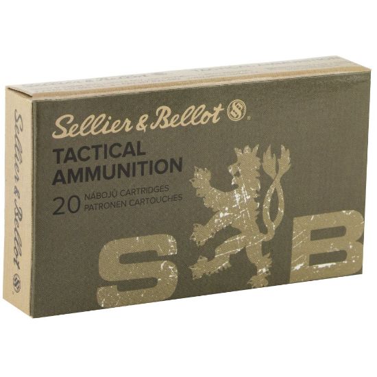 Picture of S&B 300 AAC BLACKOUT FMJ 200GR SUBSONIC, 20RD / BOX