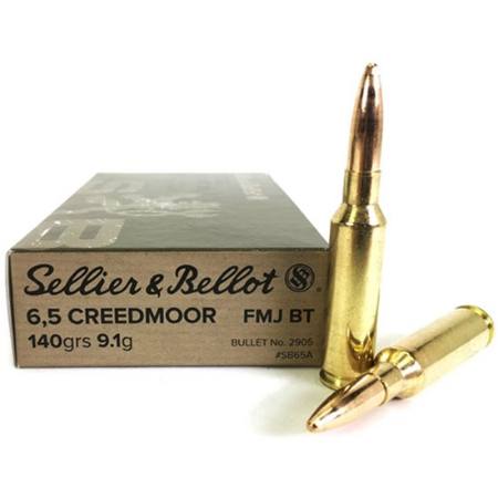 Picture of S&B 6.5 CREEDMOOR 140GR FMJ 20RD / BOX 