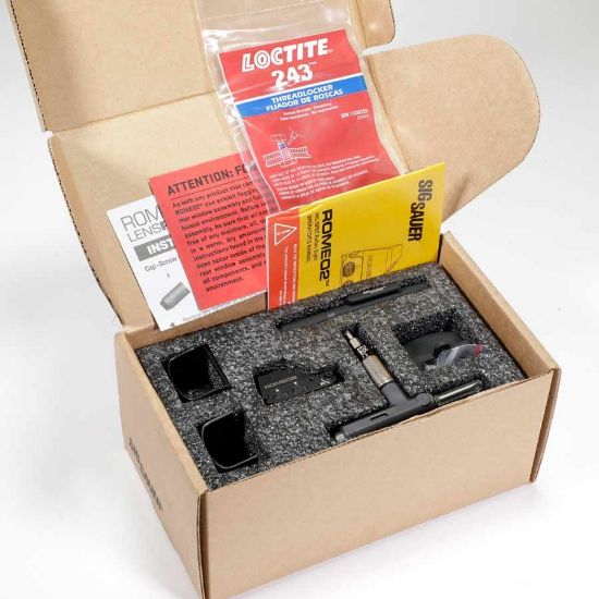 Picture of SIG ROMEO2 RED DOT 1X30 3 MOA REFLEX SIGHT, OPEN OR CLOSED EMITTER
