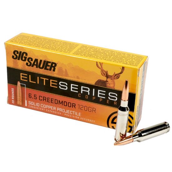 Picture of SIG SAUER 6.5 CREEDMOOR 120GR ELITE MATCH GRADE HT, 20RD BOX