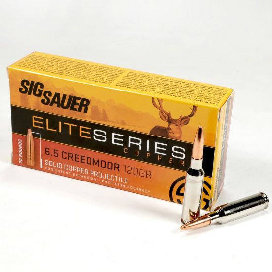 Picture of SIG SAUER 6.5 CREEDMOOR 120GR ELITE MATCH GRADE HT, 20RD BOX