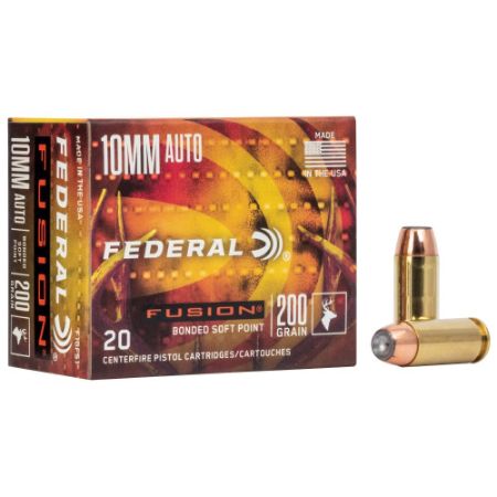 Picture of FEDERAL FUSION 10MM 200GR SOFT POINT, 20RD BOX