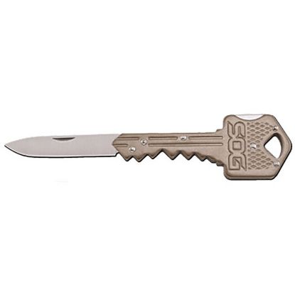 Picture of SOG KNIVES & TOOLS FOLDING KEY KNIFE, 1.5 INCH, BRASS