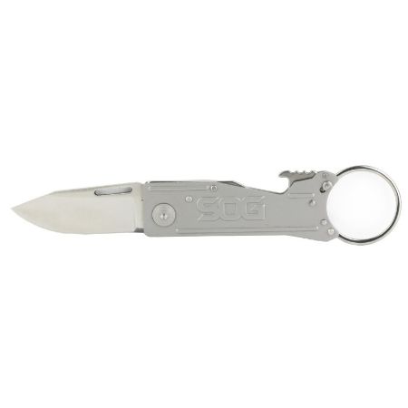 Picture of SOG KNIVES & TOOLS KEYTRON FOLDING KNIFE, 1.8 INCH, GRAY